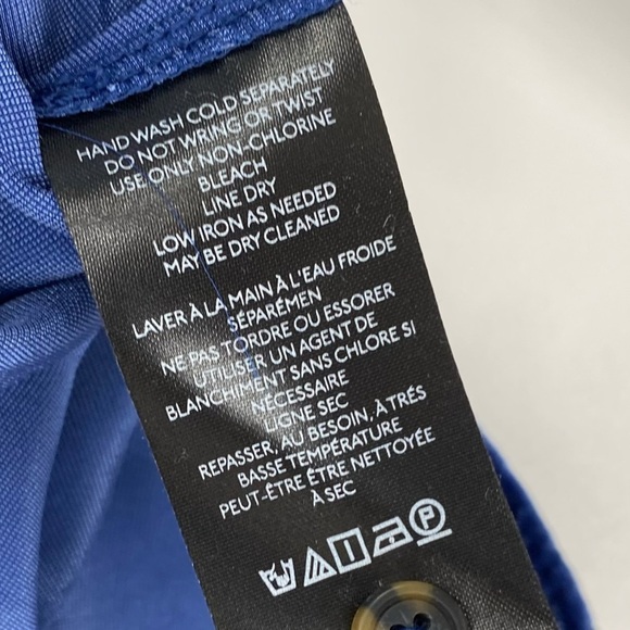 Anthropologie Pilcro Blue Velvet Button down long sleeve size S - Picture 11 of 12